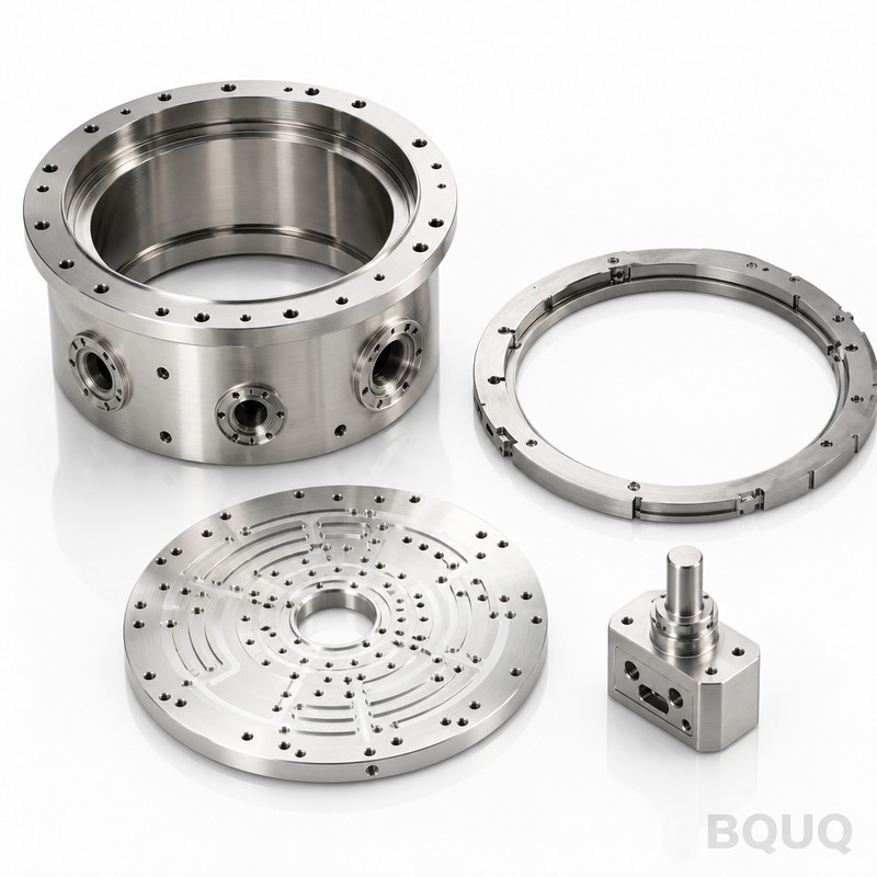 BQUQ CNC加工半导体腔体零件，中国精密制造