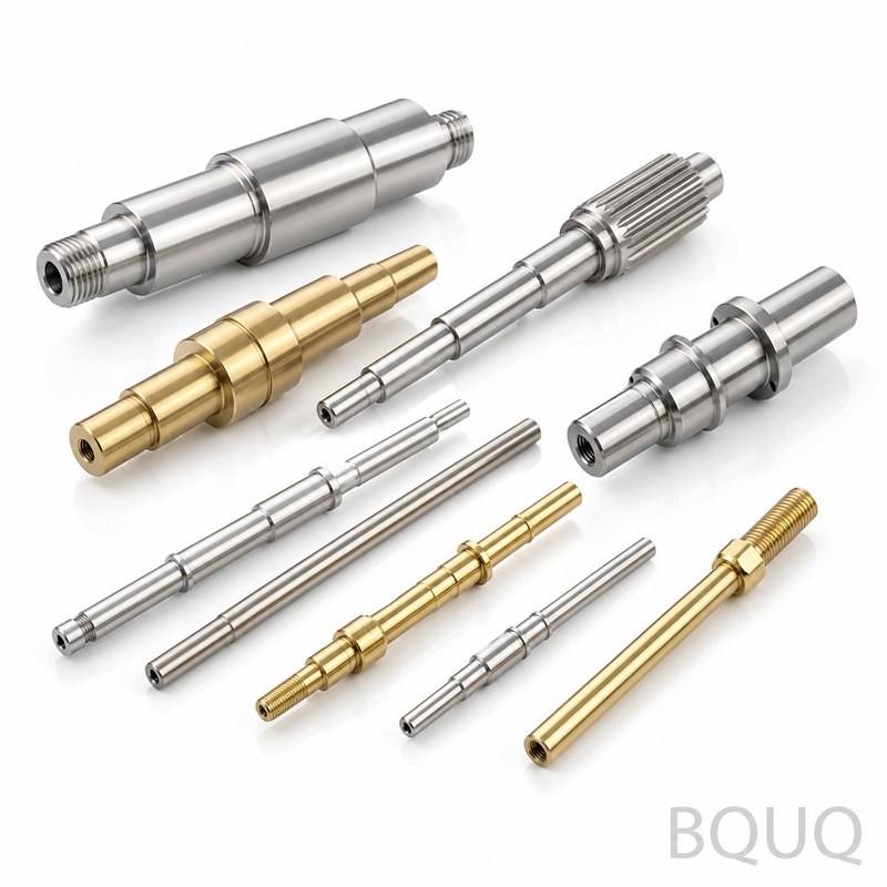BQUQ CNC车削精密轴 | ±0.005 mm
