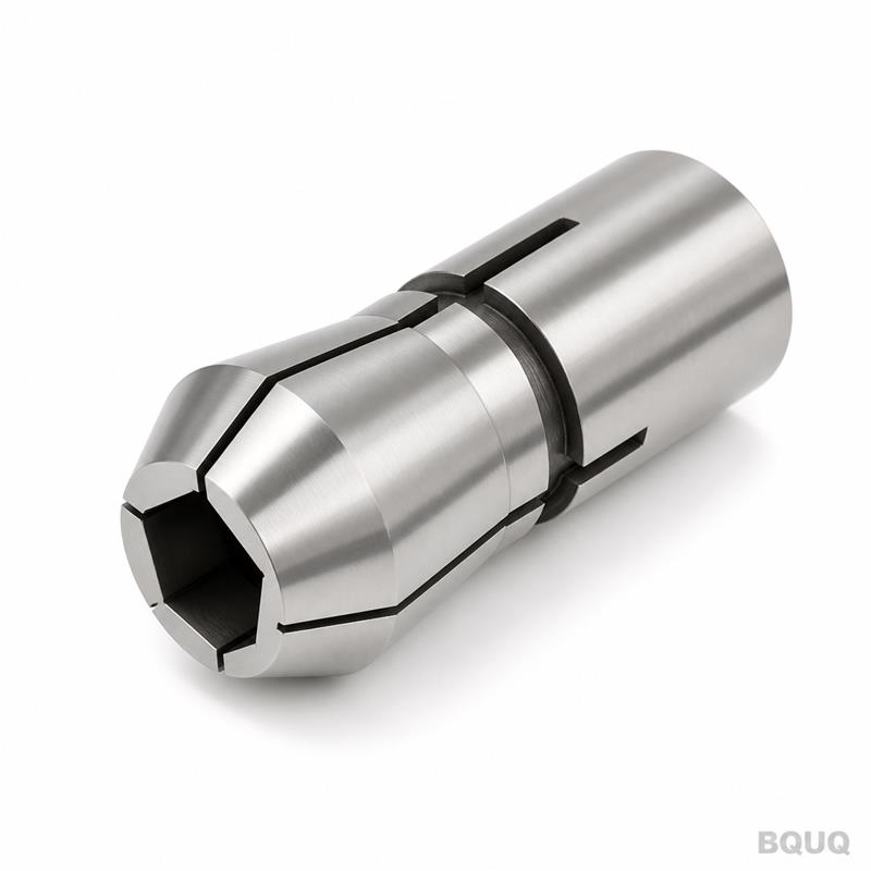定制CNC加工自动车床32型六角孔弹簧夹头 | BQUQ