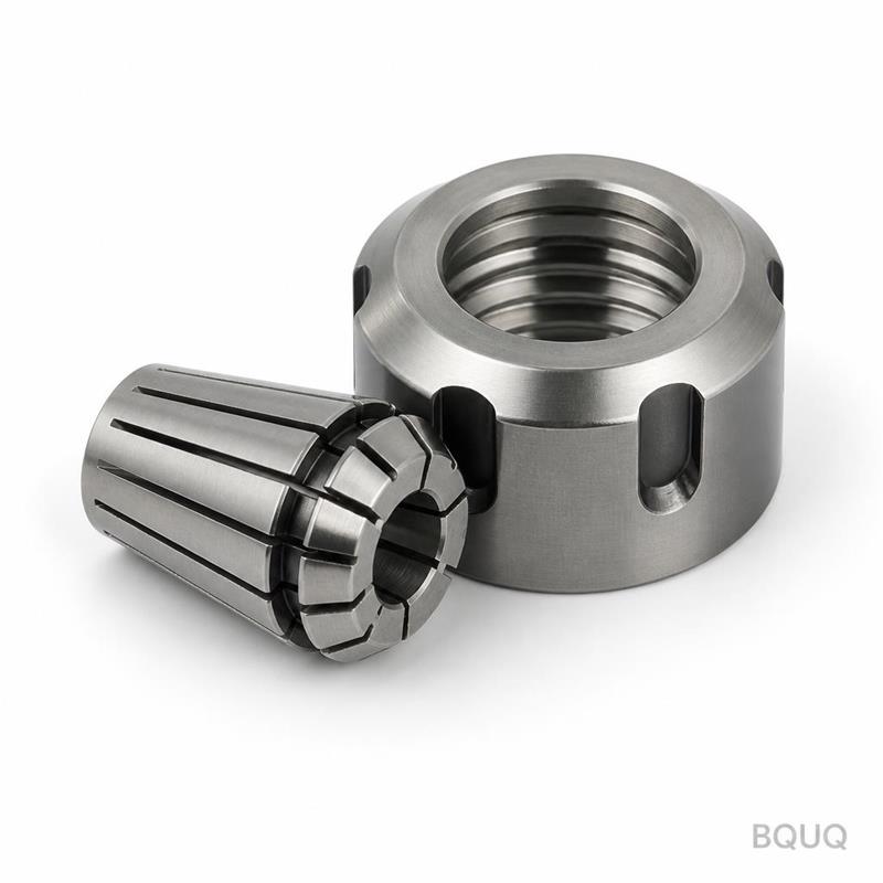 BQUQ CNC加工ER11弹簧夹头及夹头螺母刀柄