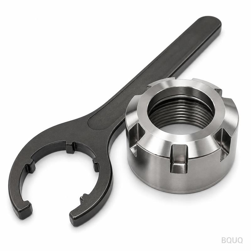 定制CNC加工ER32夹头螺母及扳手工具