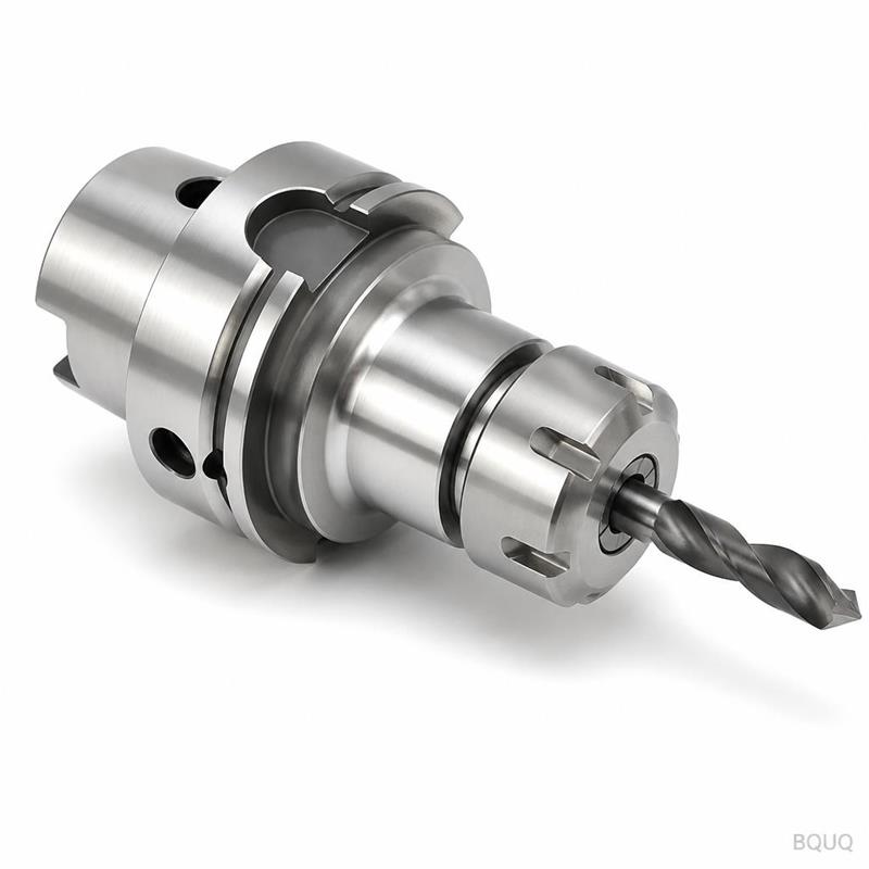 定制CNC加工HSK63A弹簧夹头及钻头工具夹持器