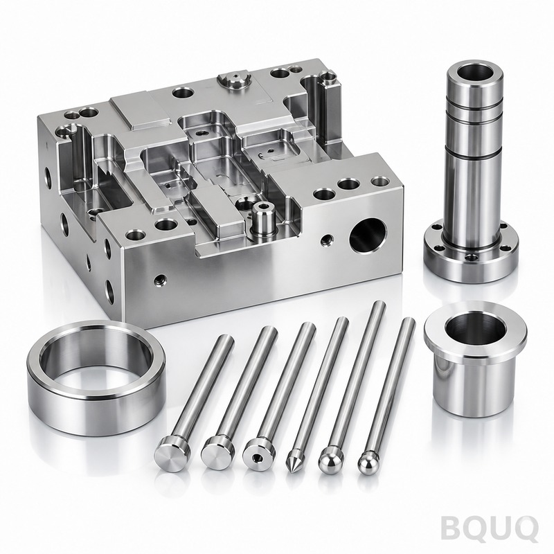 精密CNC加工模具工装组件 | BQUQ工厂