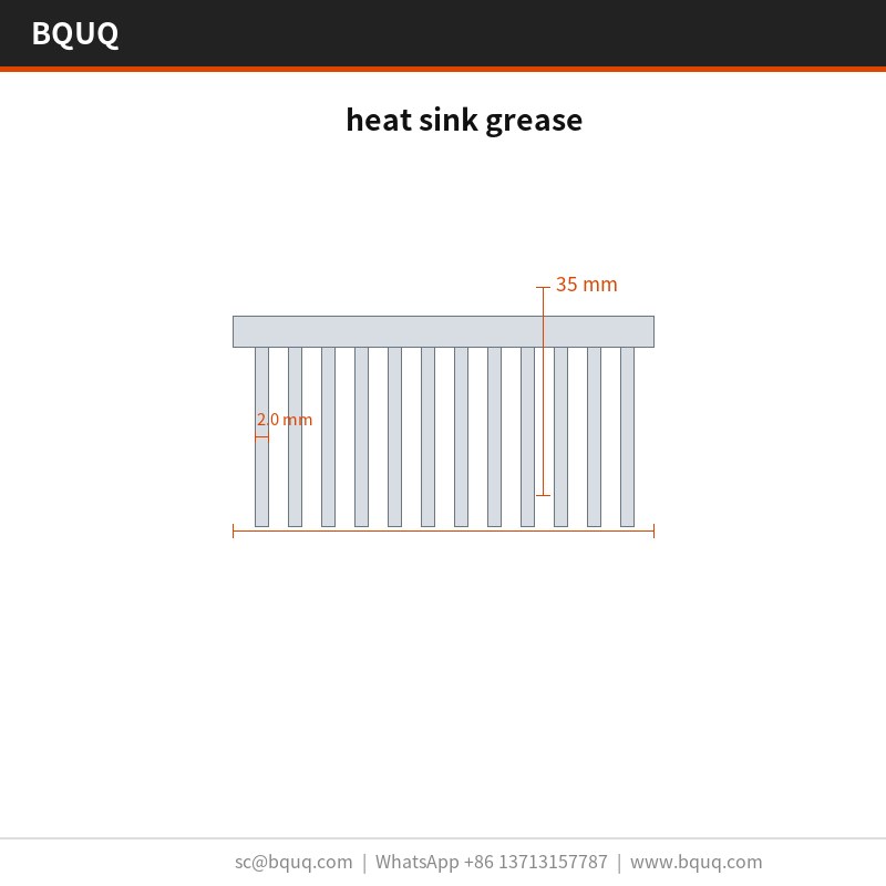 散热膏 | 0.3 mm 翅片 | BQUQ